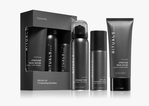 Coffret cadeau RITUALS Homme IV avec 4 produits de soin pour hommes chez notino