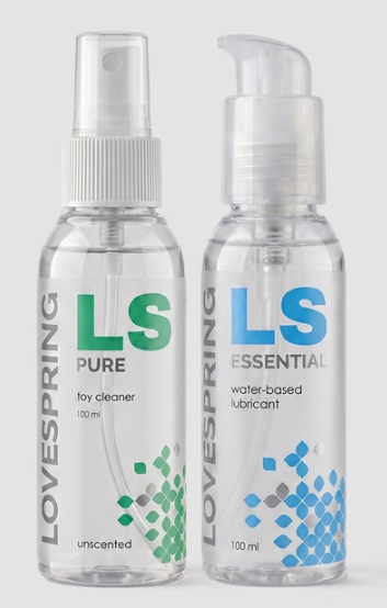 Code promo Amorana : 20 % de réduction supplémentaire jusqu’au 28.9., p. ex. kit de lubrifiant et de nettoyant pour sextoys Lovespring