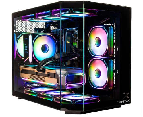 PC gaming Captiva R92-496 avec RTX 5060, R7 5700X, 32 Go de RAM et SSD de 1 To chez DayDeal jusqu’à 15 h seulement
