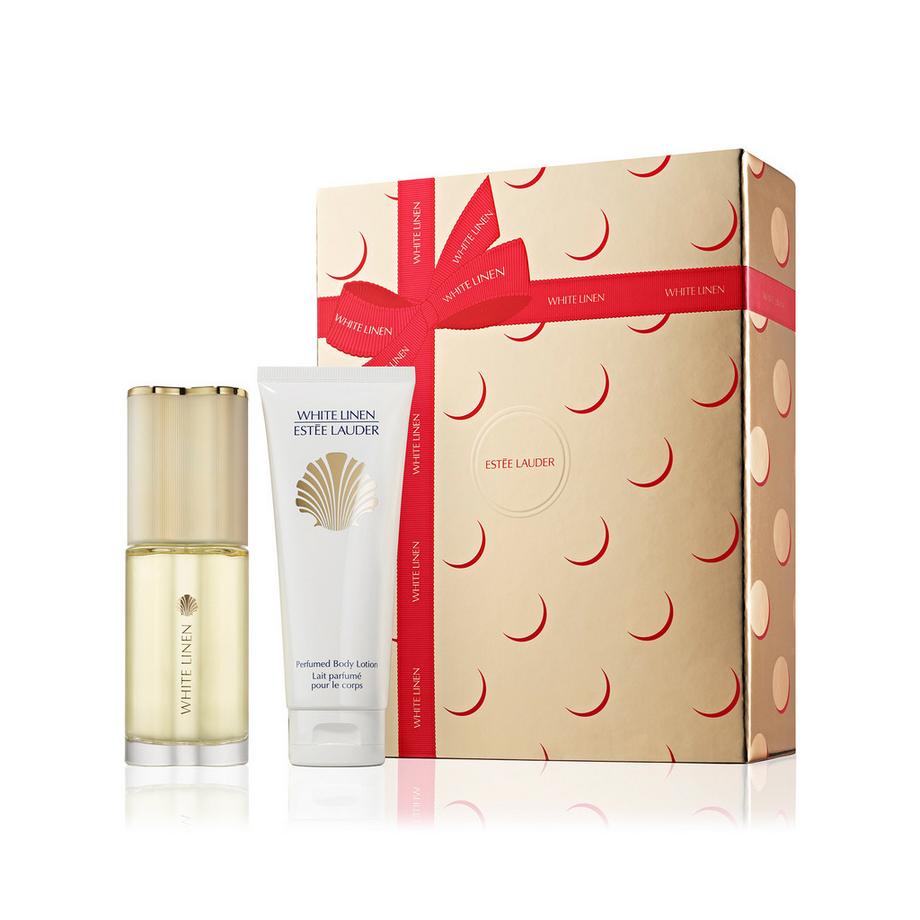Coffret cadeau Estée Lauder White Linen Unforgettable Moments chez Manor