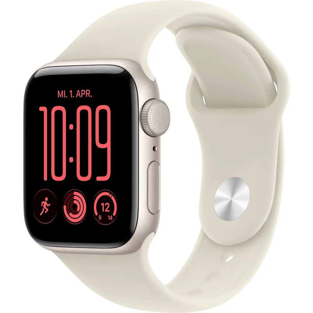 Apple Watch SE 3 GPS 40 mm Bracelet Sport Taille S/M chez Conrad au meilleur prix.