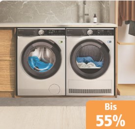 Promotion spéciale Fust : jusqu’à 55 % de réduction sur les lave-linge et les sèche-linge