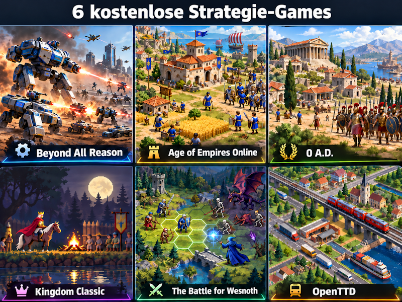 6 jeux de stratégie gratuits – sans microtransactions, solo ou multijoueur