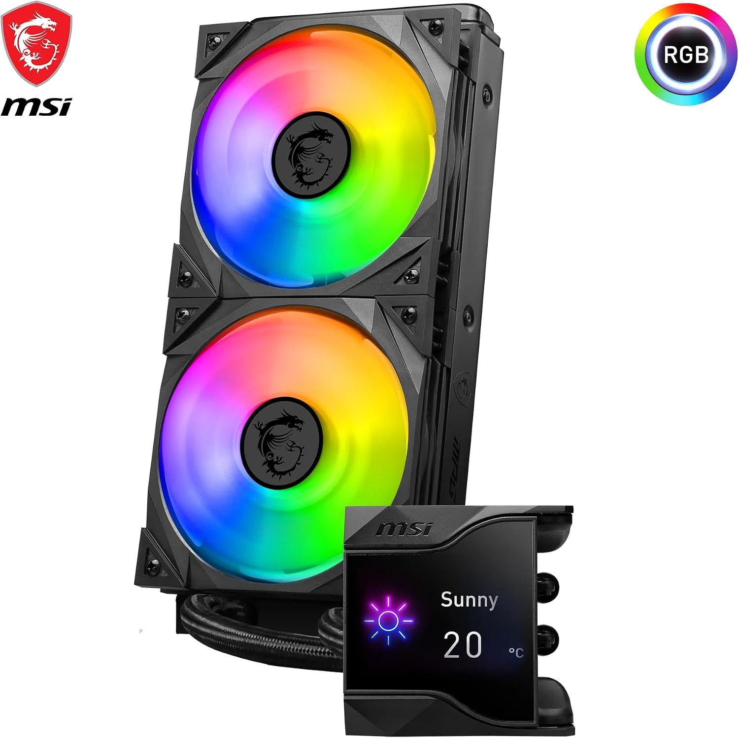Amazon : MSI MPG CORELIQUID D240 AIO Refroidissement liquide pour processeur