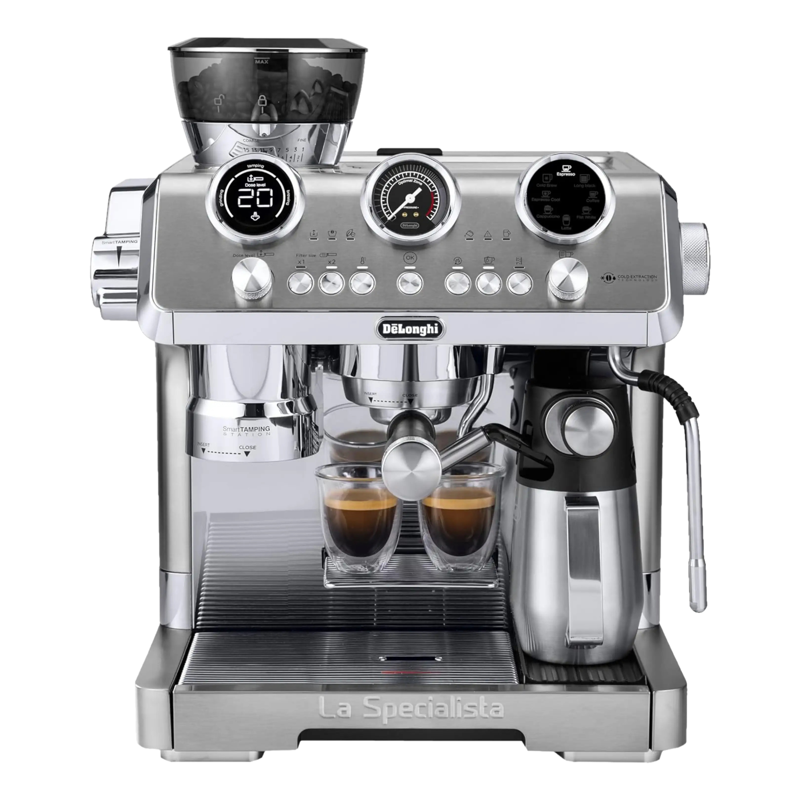 Machine à expresso à infusion à froid DE-LONGHI La Specialista Maestro avec boîtier en acier inoxydable chez MediaMarkt