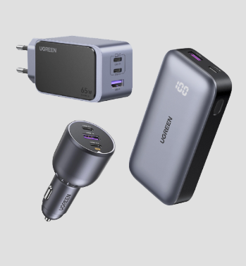 Code de réduction de 40 % sur les accessoires pour smartphones UGREEN chez Interdiscount, p. ex. la batterie externe UGREEN 90597A (25 000 mAh, 145 W, USB-C)