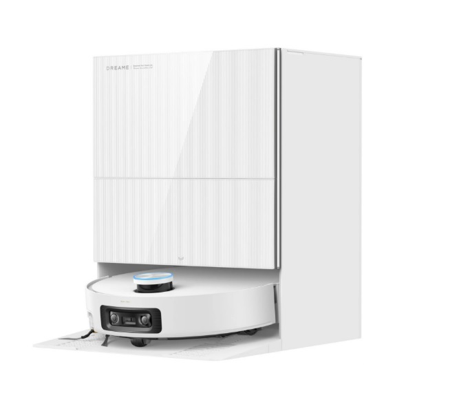 Aspirateur robot Dreame X60 Pro Ultra complet blanc