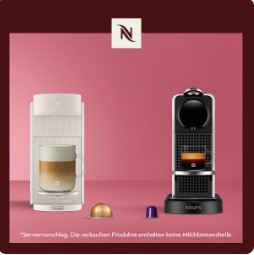 Action Fust – jusqu’à CHF 90 de crédit café offert à l’achat d’une machine Nespresso
