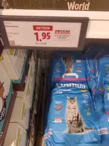 Propriétaires de chats (locaux) : La litière Saldo, gagnante du test, est disponible au prix le plus bas jamais vu chez Lidl.