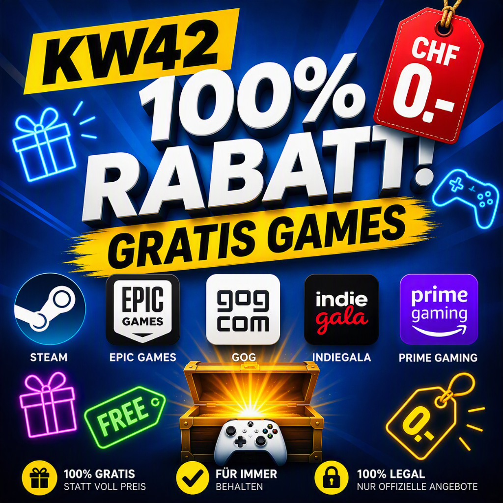 100 % de rĂ©duction sur les jeux â semaine 42