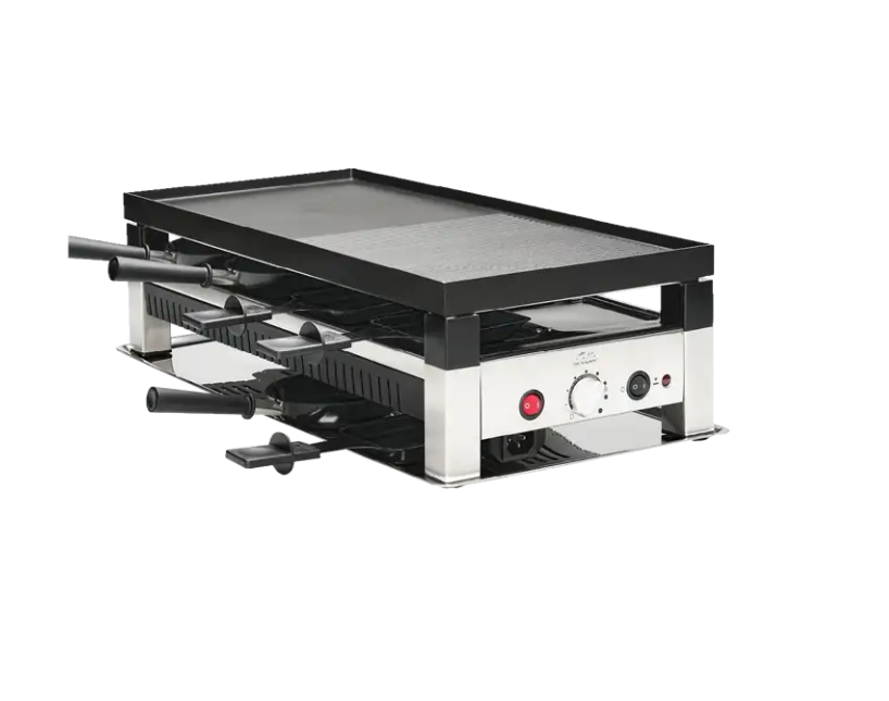 Solis Raclette & Pizza Grill pour 8 appareils à raclette (97661)