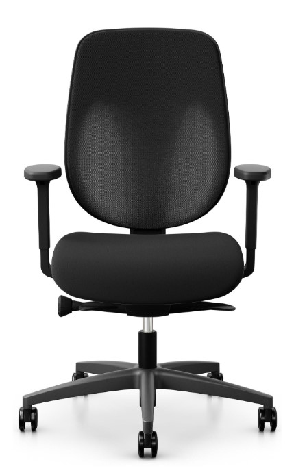 Aujourd’hui seulement – Chaise de bureau ergonomique Giroflex 353 avec/sans accoudoirs chez DayDeal