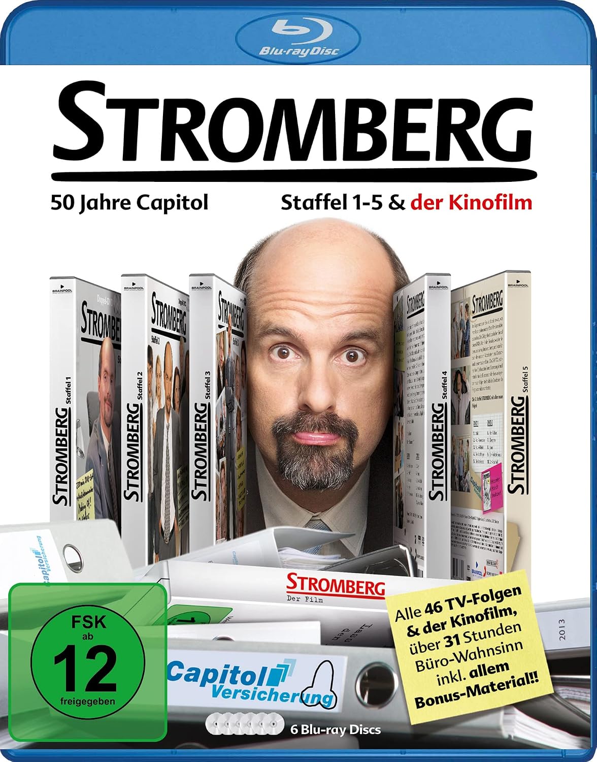 Coffret Stromberg – Saisons 1 à 5 + Film sur 6 Blu-ray (SDonBlu-ray + Film en HD)