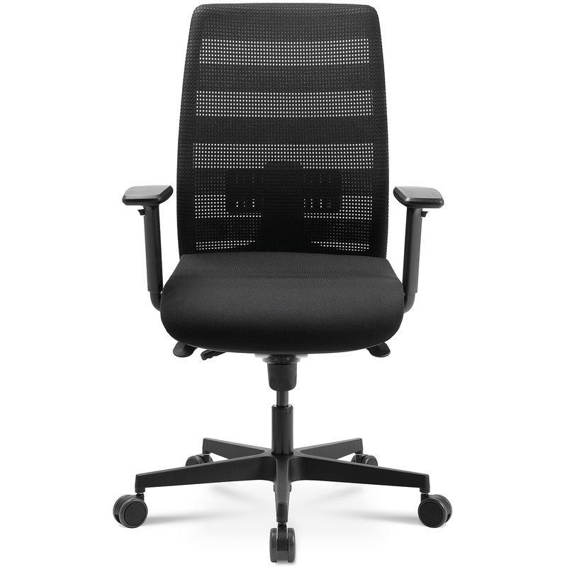 Chaise de bureau Topstar Alpha avec soutien lombaire réglable et réglage de la profondeur d’assise