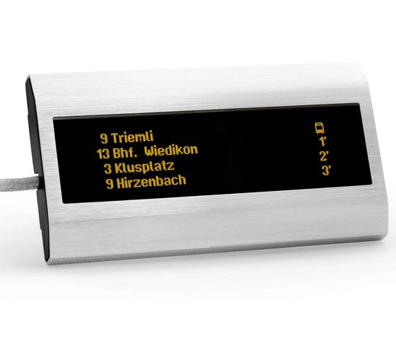 Indicateur de départ Tramli Display Live 2e génération, disponible uniquement aujourd’hui chez DayDeal