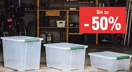 Jusqu’à 50 % de réduction sur les boîtes de rangement chez Jumbo de diverses marques telles qu’Utz, Rotho et bien d’autres