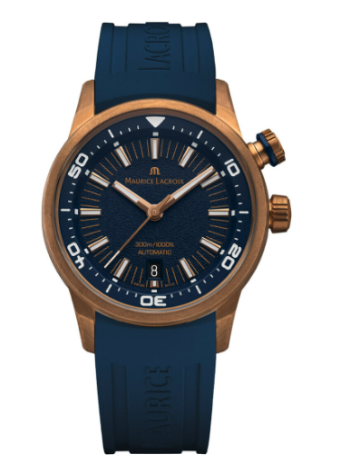 Maurice Lacroix Pontos S Diver (42 mm, boîtier en bronze, automatique, étanche à 300 m) chez Christ Uhren & Schmuck