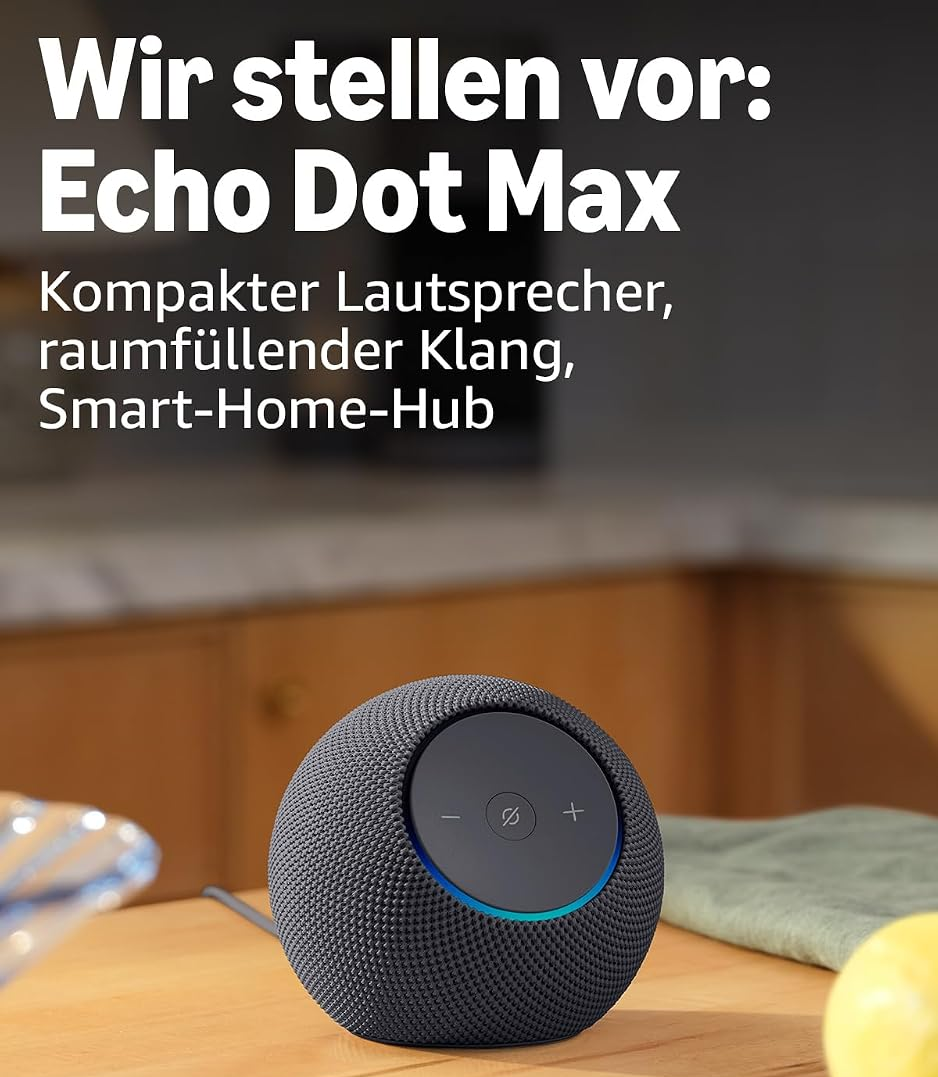Enceinte Amazon Echo Max avec routeur de bordures intégré à un nouveau prix imbattable