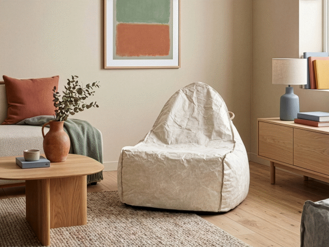 Housse de pouf offerte