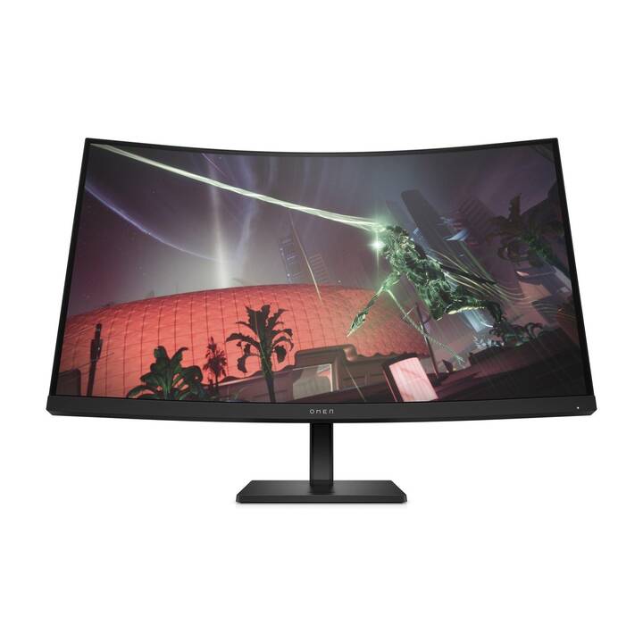 Moniteur HP OMEN 32C réglable en hauteur (écran incurvé QHD, 165 Hz, 400 nits) à un prix exceptionnel chez Interdiscount