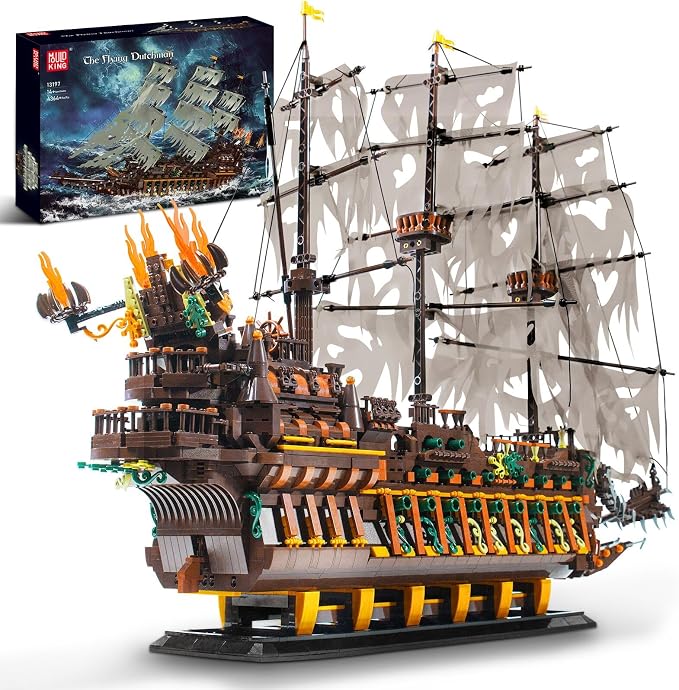 Mould King 13197 navire pirate « Flying Dutchman » (4 364 briques de construction) au meilleur prix jamais atteint sur Amazon