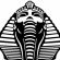 Illustration du profil de sphynx