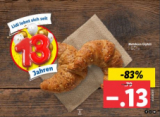 Croissants multicéréales à 13 centimes chez Lidl