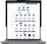 Lenovo ThinkBook Plus Gen 6 avec écran déroulant (14″ à 17″, OLED, Intel Ultra 7 258V, 32GB RAM, 1TB SSD) chez digitec