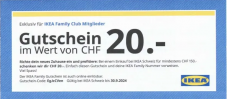 🔥 Bon IKEA avec 20 CHF de réduction à partir d’un montant d’achat minimal de 150 CHF jusqu’au 30.09.24