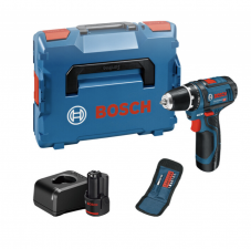 (Seulement en cas de retrait en magasin) Perceuse-visseuse sans fil GSR 12V-15 Professional Bosch | 2 Ah