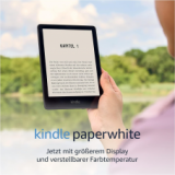 Kindle Paperwhite ( 6,8 pouces, 16 Go et température de couleur réglable) chez Amazon