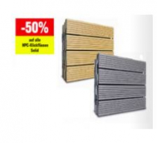 50% de réduction sur les packs de 6 dalles de jardin HPC (30cm x 30cm) pour balcons / terrasses chez Jumbo