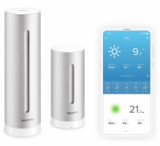 Netatmo Station météo intelligente (WIFI, sans fil, capteur intérieur et extérieur, prévisions météo) chez Amazon