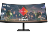 Ecran de jeu HP OMEN  34c – (34 “, WQHD, 165 Hz) chez Amazon