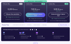 Proton Unlimited 24 mois à 6.98 CHF par mois