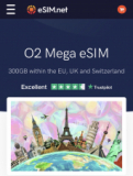 Carte eSIM pour 30 jours avec 300 ( !) Go de données, dans toute l’Europe y compris en Suisse