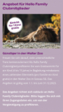 Walter Zoo (SG) Entrée gratuite pour un enfant