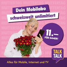 🔥 Abonnement TalkTalk Swiss Flat pour 11 CHF / avec Roaming S pour 14.95 CHF et le rabais est à vie !