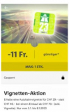 [Annonce] Lidl Plus : Vignette pour 29 francs à partir d’un montant d’achat minimal de 70 francs et cela du 5 janvier jusqu’au 8 janvier