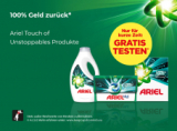 Tester gratuitement Ariel Touch of Lenor Unstoppables