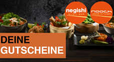 Bon Negishi & Nooch de 20 CHF à partir d’un montant de commande de 50 CHF & 50 CHF de réduction à partir d’un montant de commande de 150CHF en Delivery jusqu’au 11.02.24