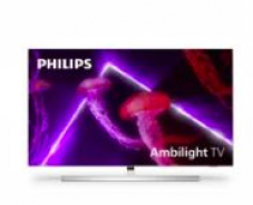 Le téléviseur polyvalent Philips 55OLED807 (Ambilight-4, Android TV, HDMI 2.1, OLED EX) à nouveau au meilleur prix chez Interdiscount