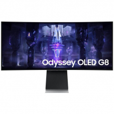 SAMSUNG Odyssey G8 (34″ UWQHD QD-OLED, HDR400, 175Hz, 2x USB-C, écran sans fil) au nouveau meilleur prix chez Interdiscount