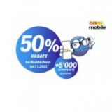 Coop Mobile Basic (réseau Swisscom, appels & SMS illimités en Suisse, respectivement 4 ou 8 GB de données cumulables + 5000 superpoints)