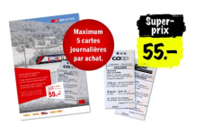 🔥 Carte journalière spéciale CFF pour 55 CHF sans demi-tarif