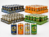 El Tony Mate 33cl toutes variétés : 3 × 24 canettes pour 86,70 CHF (1,20 CHF/canette)