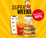 Les Superweeks de McDonald’s ont commencé dans l’application !