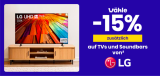 15% de réduction supplémentaire sur les téléviseurs et barres de son LG chez Conforama !