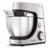 Moulinex Robot de cuisine Masterchef Gourmet métal QA538DCH avec bol en acier inoxydable de 4,6 litres