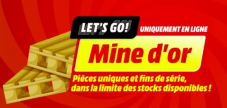 Actions Mine d’or chez MediaMarkt – de nombreuses offres intéressantes, par ex. caméras, souris de jeu, routeurs, mémoire vive, etc.
